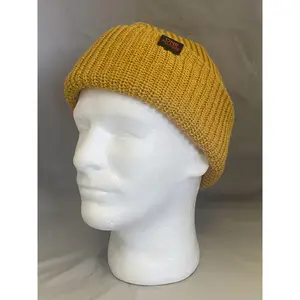 LOFTY RIB MUSTARD BEANIE -MUSTARD (BN13)