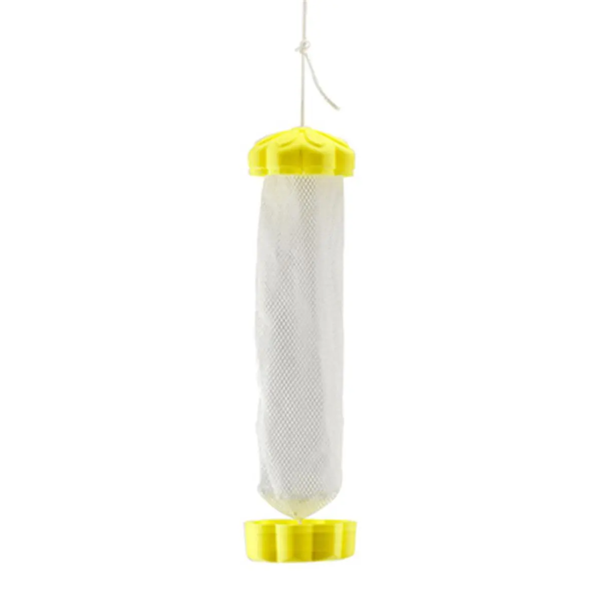 Woodlink  Blooming Yellow Flower Finch Bird Feeder, Bird Feeding Station, Hanging Bird Feeder