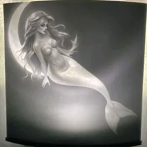 Siren of the Moonlight Night Light