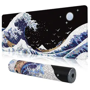 Gaming   for ,Large  Mousepad Laptop,Waterproof  ,Big Non-Slip Mousepads for Game  Home anti-slip  mat Colorful Geometric TRACKPAD   non-slip pu washable rubber material   waterproof Waterproof   Excel Shortcuts Mousepad pad mouse mouse pad