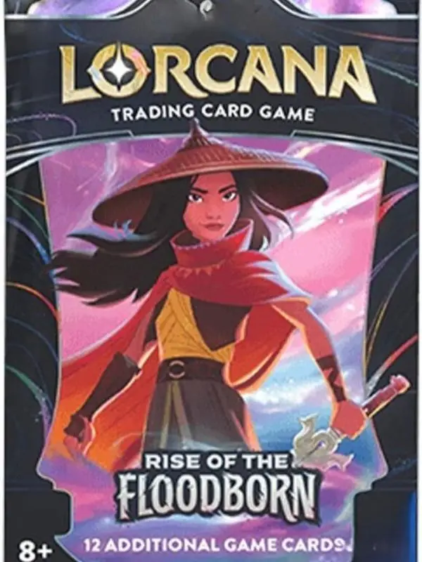 Lorcana TCG: Rise Of The Floodborn Chapter 2 Sleeved Booster Pack