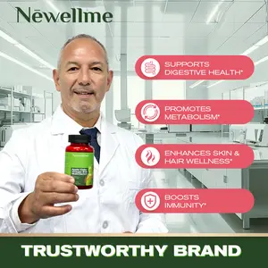 Newellme Apple Cider Vinegar Gummy Vitamins-Vitamin B12,Gelatin-Free,Vegan&Nonn-GMO.-Boosts Immune Function, Digestive Health & Skin & Hair Wellness Supplement Metabolism