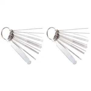 2X Guitar Nut Slotting Bridge Pin Hole Slot File Kit Saw Rods Filing Set Luthier 2X Guitar Nut Slotting Bridge Pin Hole Slot File Kit Saw Rods Filing Set Luthier