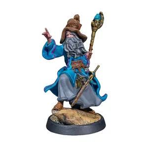 Rise of the Necromancer Uldor 3D Resin Print Miniatures, Artistic Handcrafted Fantasy RPG Dungeon Minis for DnD & Tabletop Games, Paintable Collectible Home Decor Ornaments Statues