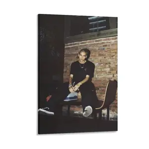 Rapper Dominic Fike Poster Canvas Wall Art Print For Room Aesthetic Decor Poster (29) Canvas Poster Bedroom Decor Sports Landscape Office Room Decor Gift Frames Ornaments Artistic Decoration