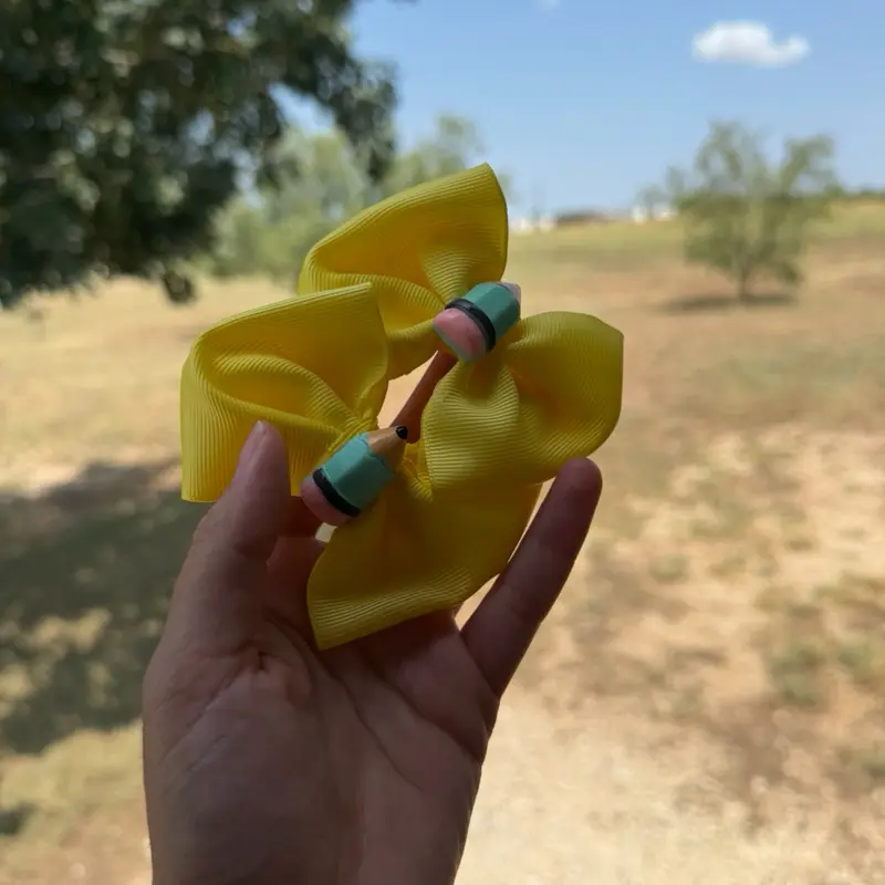 Back to school bows