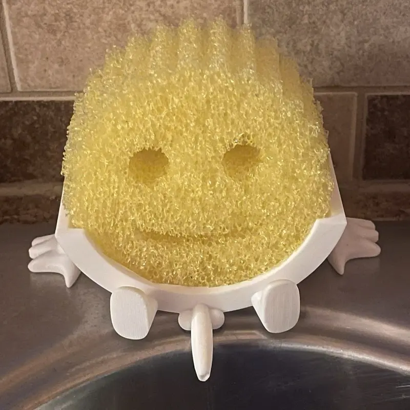 3D Printed Peeing Sponge Holder Gift Accessory 3D Printed Peeing Sponge Holder Gift Accessory