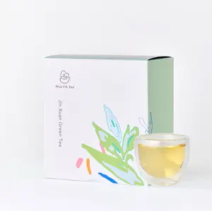 Jin Xuan Green Tea Bags — Hand-Picked Whole-Leaf Green Tea, Natural Green Pea Aroma, No Added Flavoring