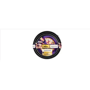 Wilton Nonstick Steel Gold Springform Pan Set - 3-Piece, Black