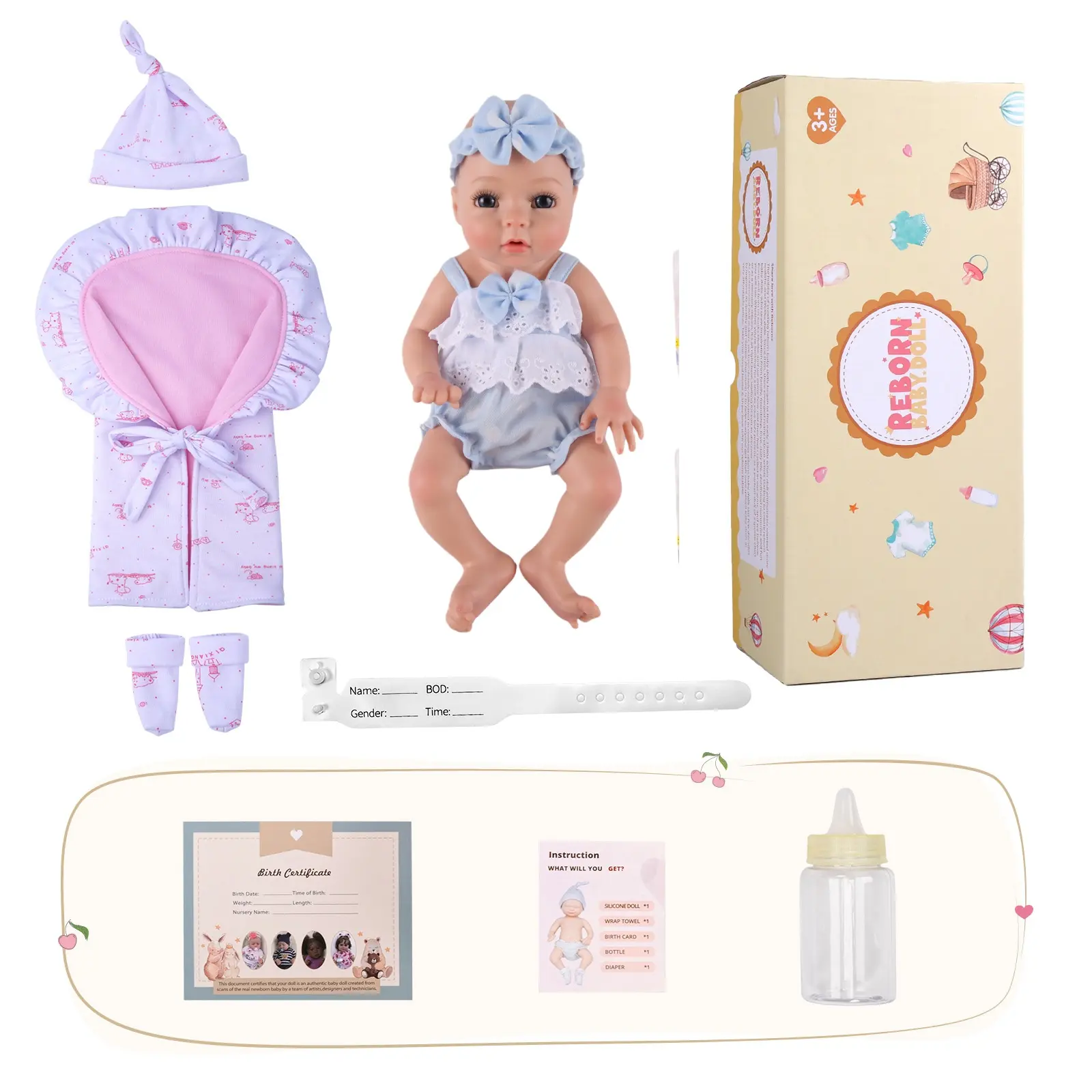 12 inch blue-Water Feeding Method