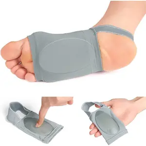 Upgraded Metatarsal Compression Arch Support Sleeve | Unisex Arch Support Brace with Built-in Gel PadRelieves Flat Feet & Plantar Fasciitis Pain, and Works as Breathable Cushioned Soccer Socks
