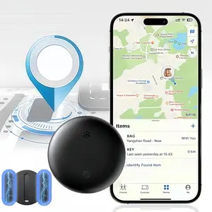 [4pcs] Mini GPS Car Tracker,Real Time Car Locator GPS Tracker for Vehicles,No Subscription Magnetic Anti-Theft Vehicle Tracking Localizador Work with Apple Find My App Waterproof