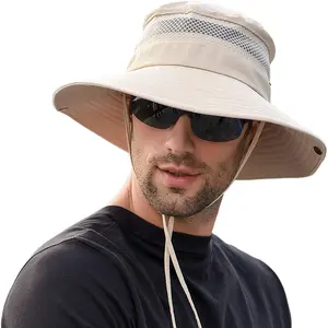 Sun Hats for Men Bucket Hat Foldable UPF Sun Protection Hiking Beach Fishing Summer Hat