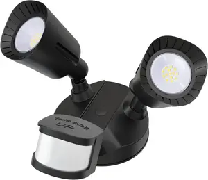 24W LED Security Lights Motion Sensor Light Outdoor, Waterproof, Dusk to Dawn, 2 Head Motion Detected Flood Light for Garage, Yard, Porch, Black 24W LED Security Lights Motion Sensor Light Outdoor, Waterproof, Dusk to Dawn, 2 Head Motion Detected Flood Light for Garage, Yard, Porch, Black