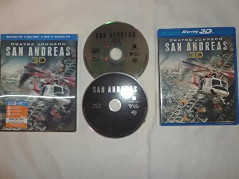 USED-San Andreas (Blu-ray HD3D+Blu-ray) (Blu-ray)