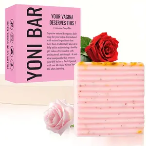 YONI Soap, Intimate Cleansing Soap, Gentle Non-Irritating Body Wash, Oil Control and Moisturizing, Restores Light Beige's Natural Color, Long-Lasting Fragrance, Suitable for Bath and Face Washing, Full Body Use