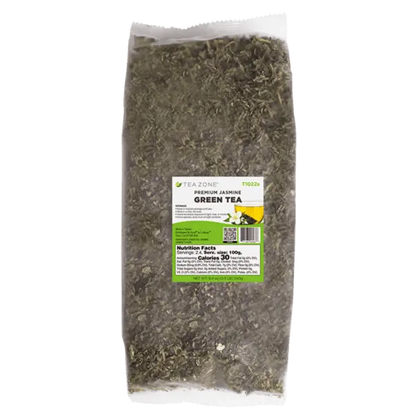 Tea Zone Premium Jasmine Green Tea Leaves - Bag (8.46oz)