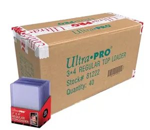 Ultra Pro 3x4 Toploader 1000ct Case
