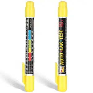 Relaxweex 2 Pcs Paint Thickness Gauge Paint Coating Tester Car Body Damage Detector Crash-Test Check Car Precision Inspection Waterproof Check Test Tool for Inspection(Size:6.9x0.66 inch/17.8x1.7cm)