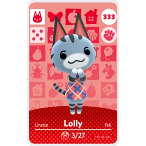 Lolly - Villager NFC Card for Animal Crossing New Horizons Amiibo