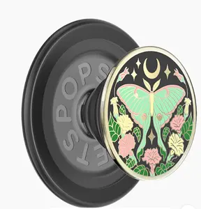 popsockets Enamel Luna Moth MagSafe PopGrip