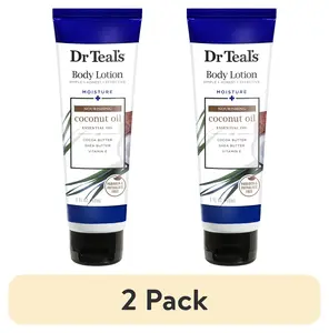 (2 Pack) Dr Teal'S Nourishing Coconut Oil Body Lotion, 3 Oz. PDC Brands