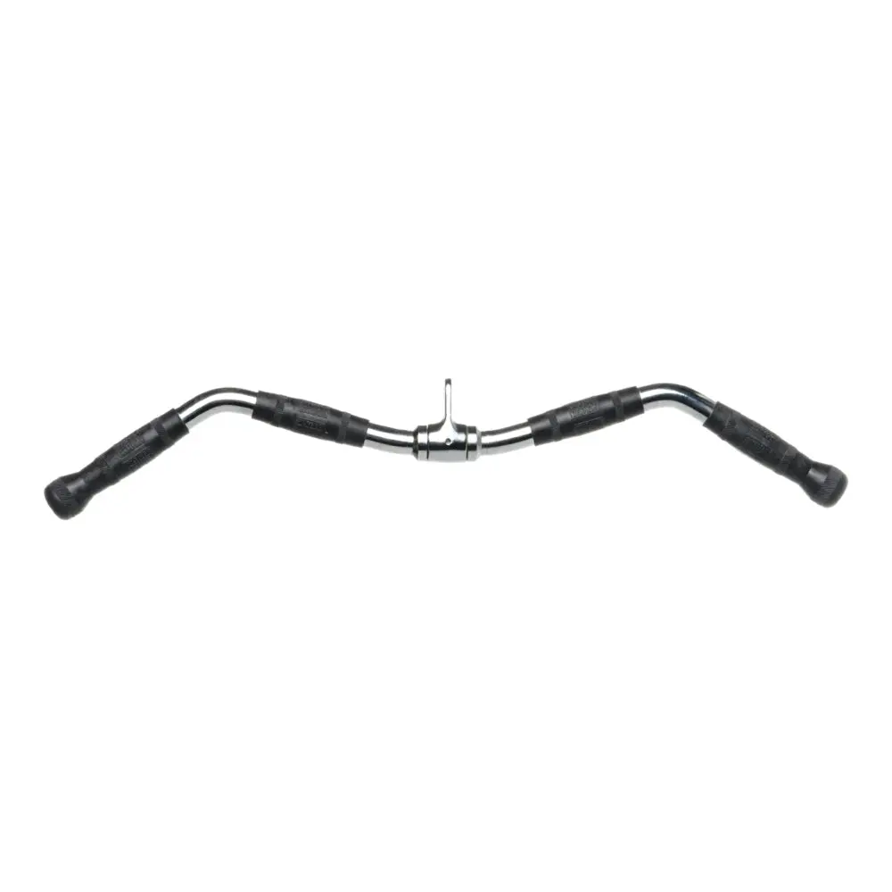 Power Systems Premium Revolving Curl Bar – Chrome Cable Machine Curl Bar Attachment
