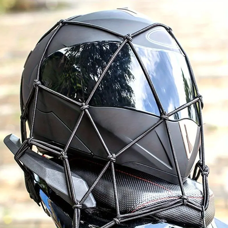 Off-road Vehicle Luggage Net Luggage Rack Elastic Net Pocket Vehicle Trunk Cargo Net Safety Protective Net Bungee Cords