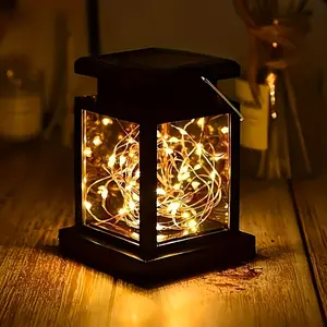 Solar Hanging Light, LED Garden Atmosphere Lamp, Solar Powered Outdoor Decorative Lights for Table, Yard, Lawn, Party Decoration, Patio Hanging Lights