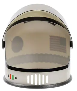 Aeromax, Inc ASL-HELMET Astronaut Helmet, Silver - Youth