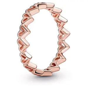 Pandora Freehand Hearts Ring 188696c00-50