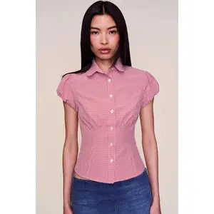 Liana Gingham Top