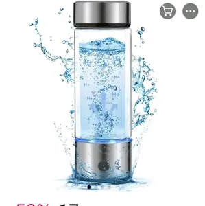 Reusable Detachable Lid Hydrogen Water Bottle