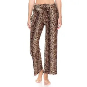 Cheetah Print Soft Lounge Pajama Pants