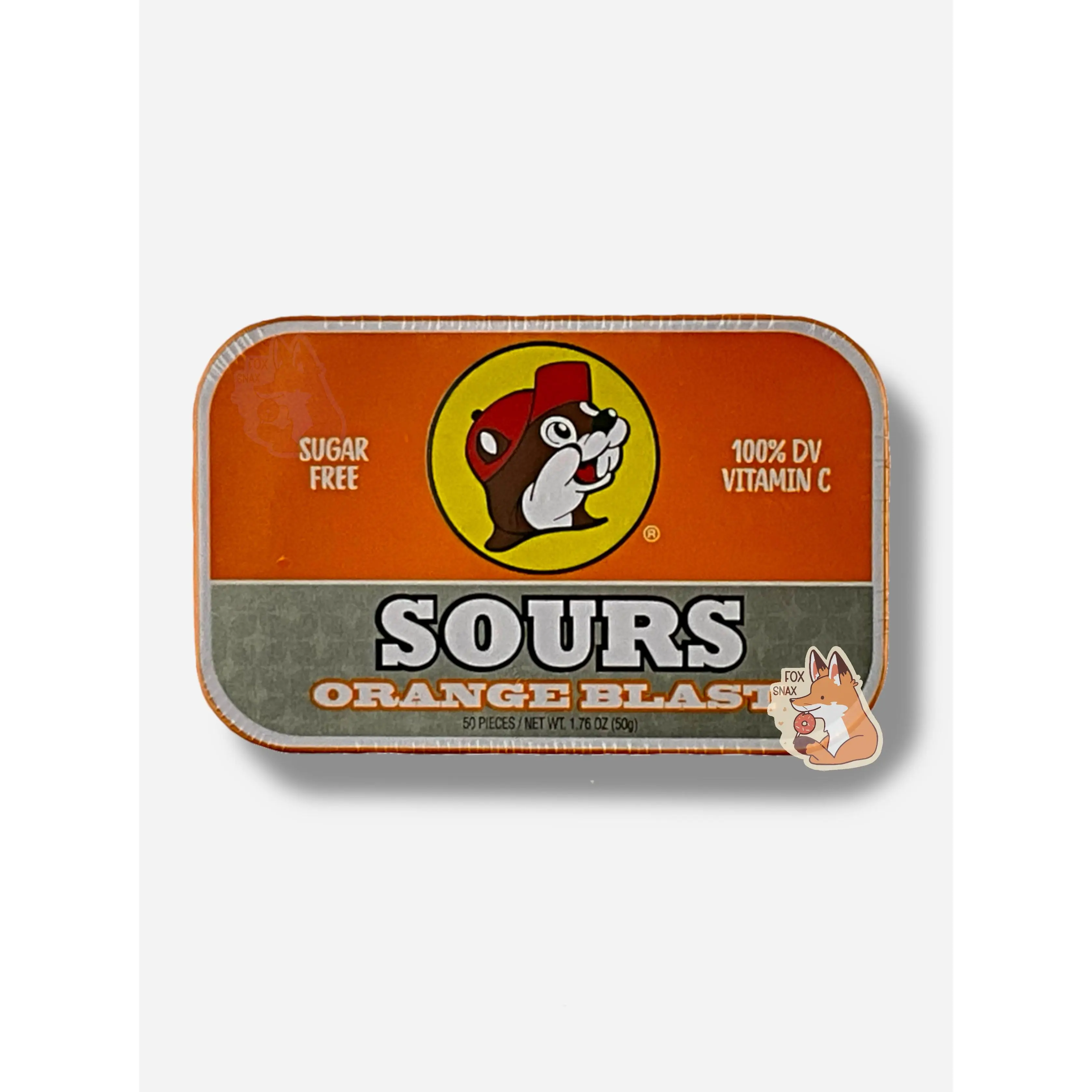 Buc-ee's Orange Blast Sours Candy Snack
