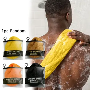 High Elasticity Fishing Net Bath Scrub Cloth, Bubble Bath Sponge, Grab Your Viral African Bath Sponge Before It Sells Out!