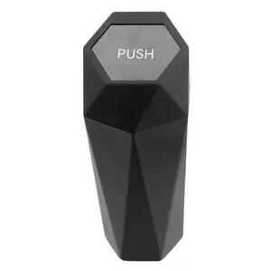 Car Trash Can Mini Garbage Bin Portable Car Dustbin with Lid Leak-proof Auto Trash Bin for Automotive Car Home Bedroom Office