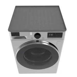 Silicone Washer & Dryer Top Cover, Non-slip Waterproof Appliance Protector Mat for Laundry Room & Kitchen, Easy Top Load Design