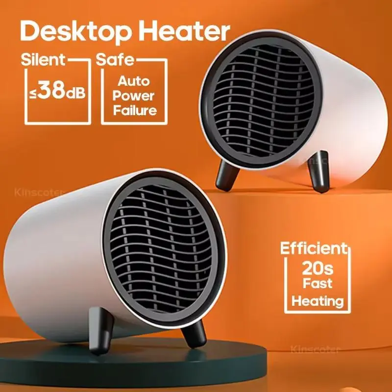 Joytutus 600W Portable Electric Heater - Mini Size Car/Home Users Radiator with Fan, Quick Heating Compact Space-Saving Design, Father's Day Gift