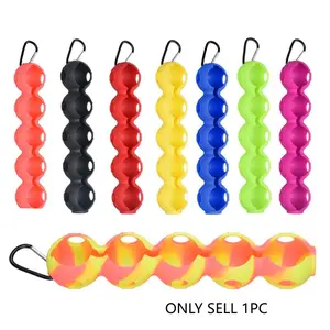 Silicone Golf Ball Storage Holder, 1 piece Silicone Golf Ball Holder, Golf Ball Storage Clip, Golf Accessories for Outdoor Sports, Golf Ball Organizer