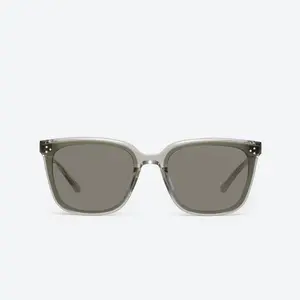 GENTLE MONSTER Gent BRC11 Brown Frame Green Lenses Square Shape