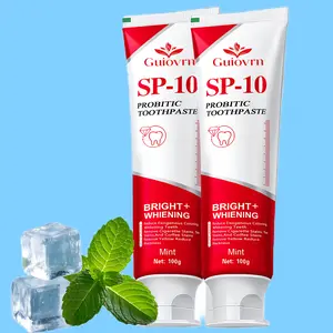 Guiovrn sp-10 toothpaste oral health management,long-lasting fresh breath,deep cleaning,sp-10 ultra whitening toothpaste Stronger VS sp-6 sp-4 sp8