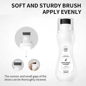 White Shoe Cleaner, No-Wash Instant Stain & Yellowing Remover for Sneakers, Mesh, Leather, Quick-Dry & Eco-Friendly