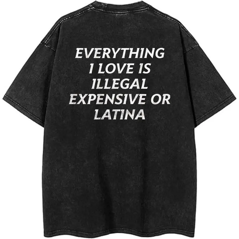 Washed T-shirt-Black