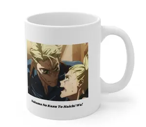 Angry Nanami Ceramic Coffee Mug 15oz Customized Political Message Drinkware for Coffee Tea Hot Chocolate Dishwasher Safe