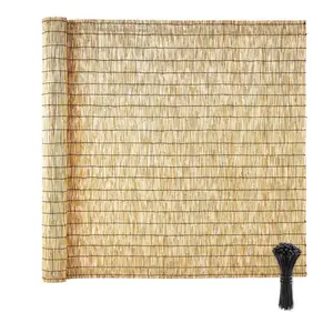 VEVOR Natural Reed Fencing, 5.58x 16.4 ft, Decorative Natural Reed Fencing Roll, Decorative Fence for Backyard Garden Divider, Privacy Screen Panel Curtain for Balcony Patio Garden Backyard Outdoor