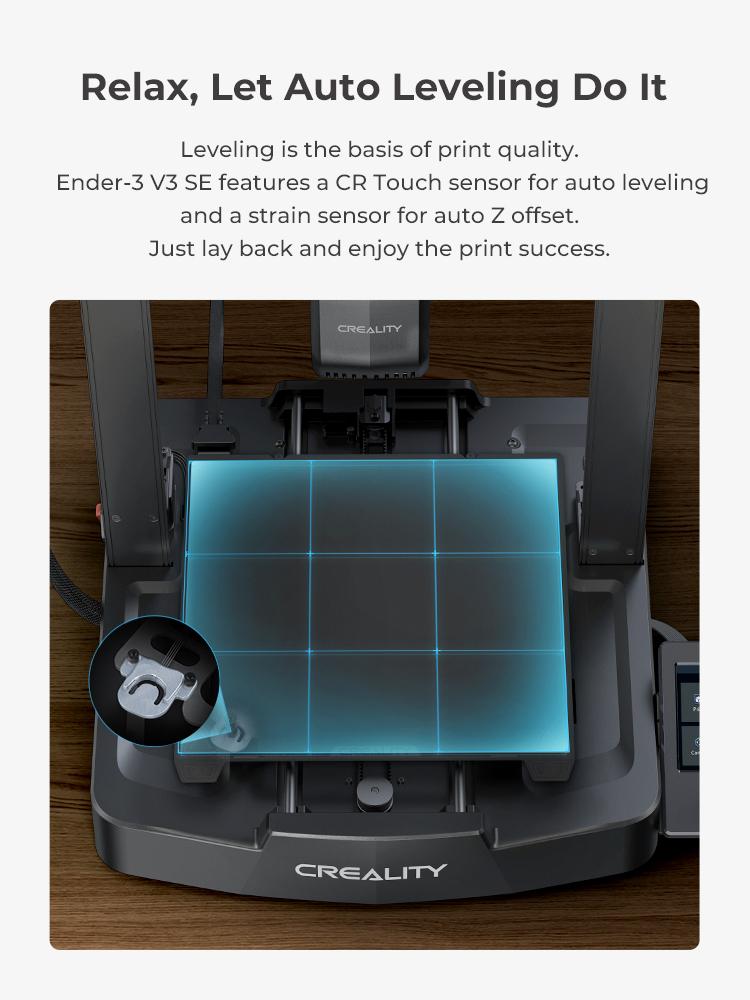 Product Introduction of Creality Ender-3 V3 SE 3D Printer - High-Speed Printing & Hassle-Free Assembly 6