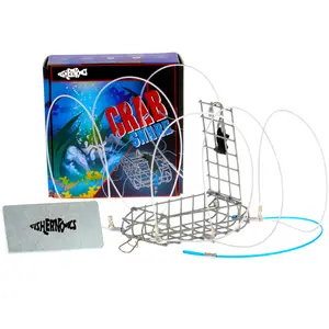 Fishernomics Handcraft Lead-Free Crab Snare with Premium Loops for Fishing Rods [Classic]