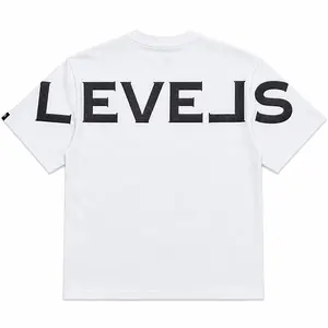 LEVELS SIGNATURE OVERSIZED TEE | WHITE