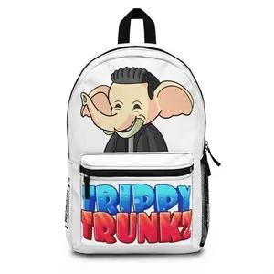 Elon Tusk Trippy Trunk Backpack